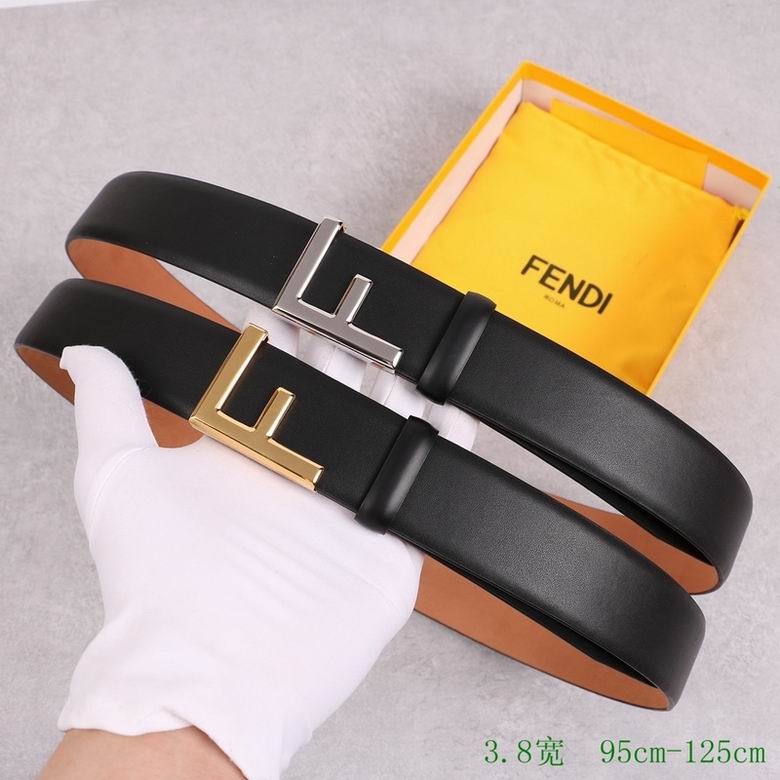 Fendi Belt 38mmX95-125cm 7D106